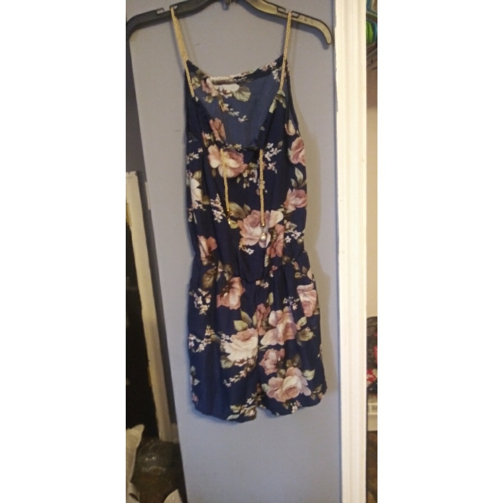 Blue romper